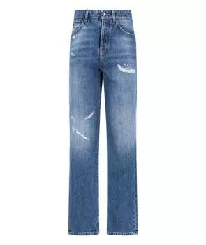 Прямые джинсы