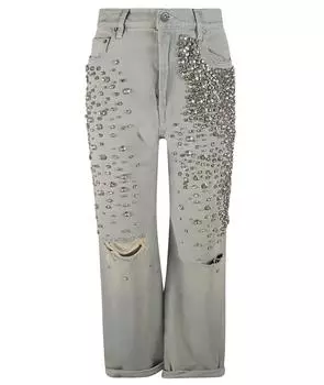 Прямые джинсы