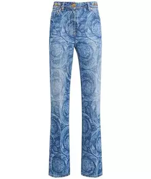 Прямые джинсы