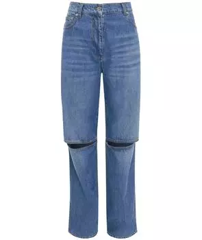 Прямые джинсы