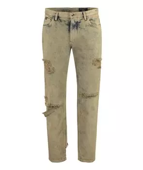 Прямые джинсы