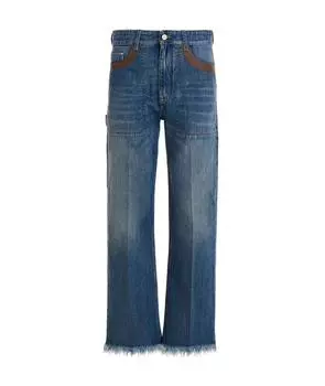 Прямые джинсы