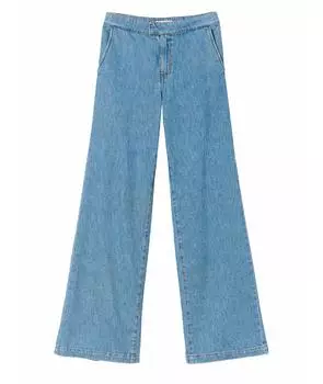 Прямые джинсы