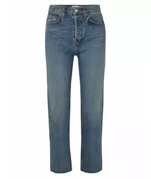 Прямые джинсы