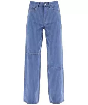 Прямые джинсы