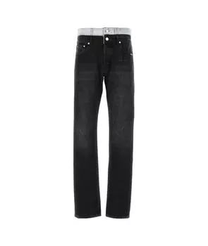 Прямые джинсы