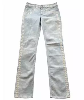 Прямые джинсы