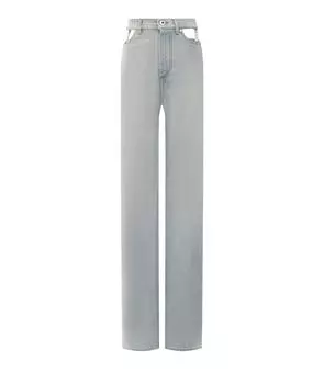 Прямые джинсы