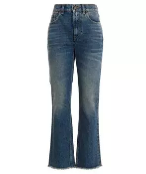 Прямые джинсы