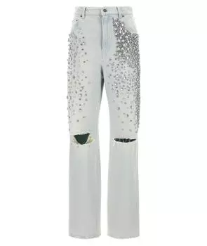 Прямые джинсы