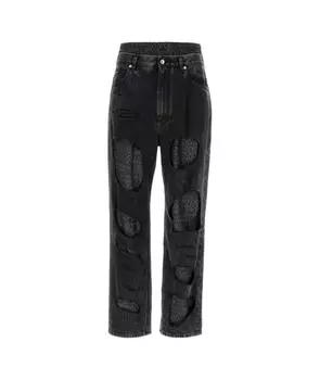 Прямые джинсы