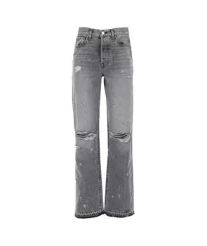 Прямые джинсы