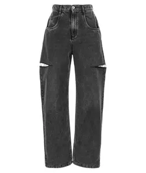 Прямые джинсы