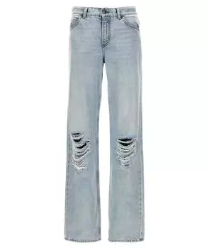 Прямые джинсы