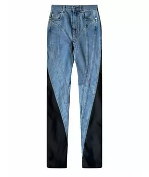 Прямые джинсы