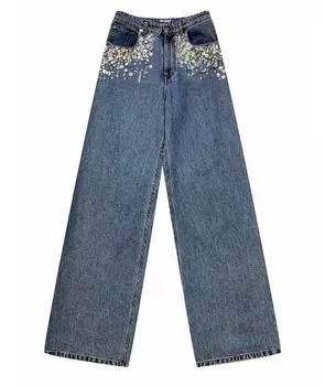 Прямые джинсы