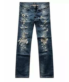 Прямые джинсы