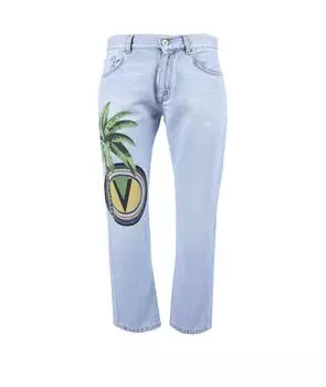 Прямые джинсы