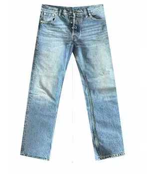 Прямые джинсы