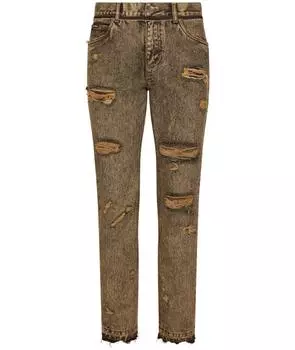 Прямые джинсы