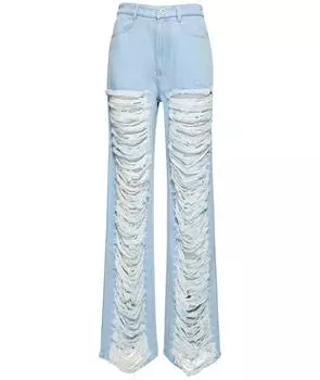 Прямые джинсы