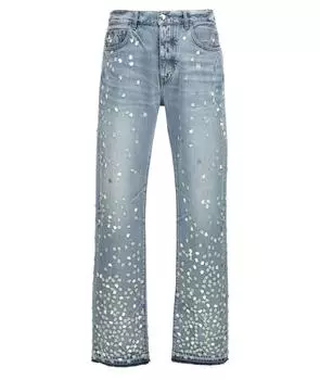 Прямые джинсы