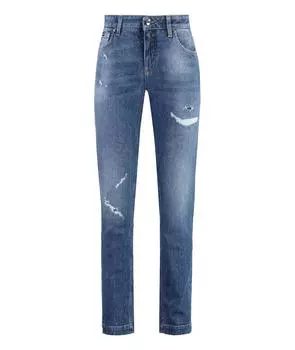 Прямые джинсы