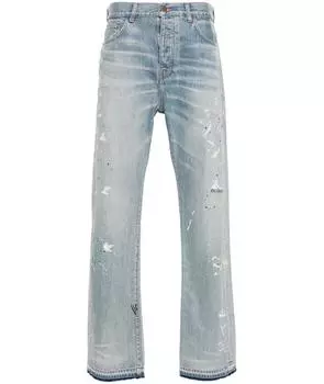 Прямые джинсы