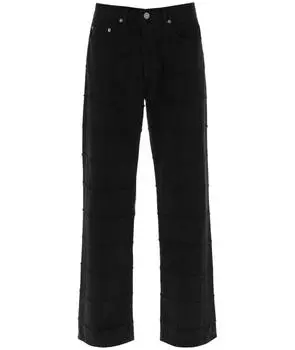 Прямые джинсы