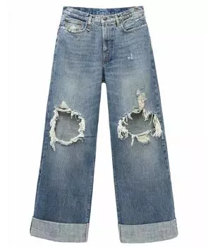 Прямые джинсы