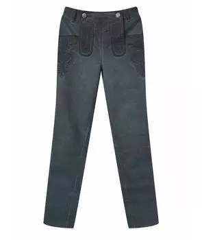 Прямые джинсы