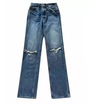 Прямые джинсы