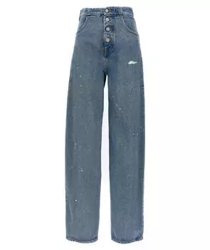 Прямые джинсы