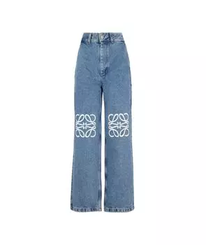 Прямые джинсы