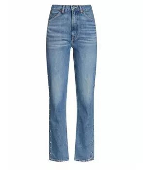 Прямые джинсы