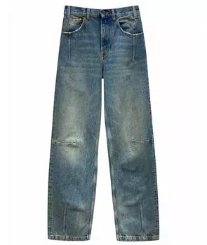 Прямые джинсы