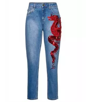 Прямые джинсы