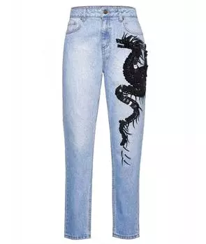 Прямые джинсы