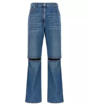 Прямые джинсы