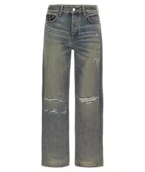 Прямые джинсы