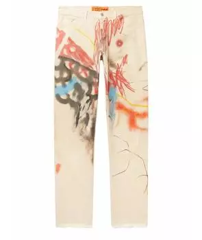 Прямые джинсы