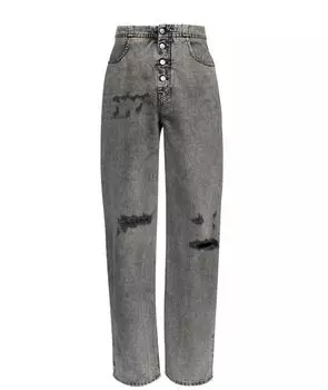 Прямые джинсы