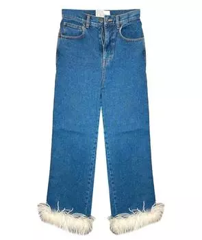 Прямые джинсы