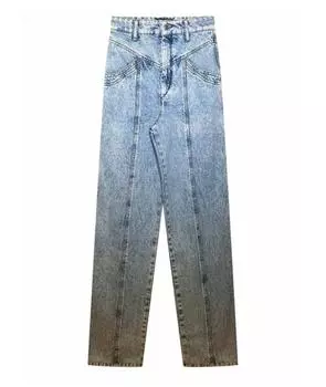 Прямые джинсы