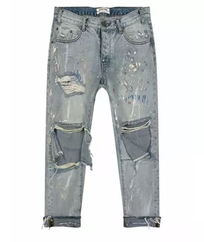 Прямые джинсы