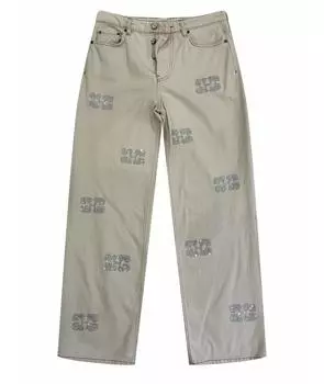 Прямые джинсы