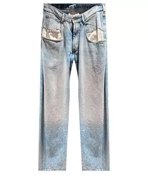 Прямые джинсы