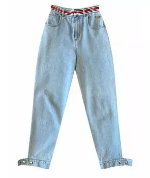 Прямые джинсы