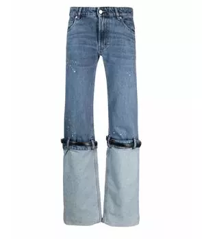 Прямые джинсы