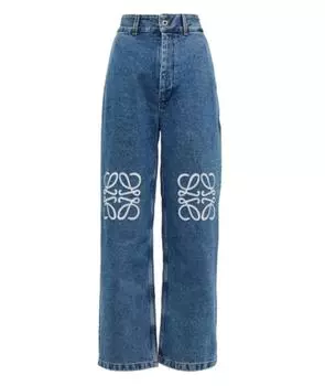 Прямые джинсы